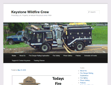 Tablet Screenshot of keystonewildfire.com